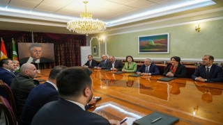 DEM Parti İmralı heyeti, KYB Başkanı Talabani ile görüştü