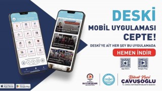 Denizli Büyükşehir DESKİden mobil uygulama