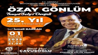 Denizli Büyükşehirden halk müziğinin unutulmaz ismi Özay Gönlüme vefa gecesi