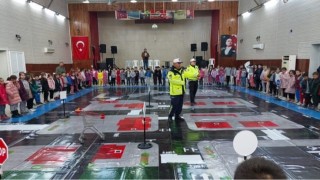 Denizlide çocuklara trafik bilinci aşılanıyor