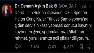 Denizlideki kazada hayatını kaybedenlerin kimlikleri belli oldu