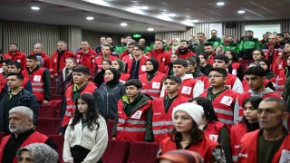 Deprem Gönüllüleri Battalgazide buluştu