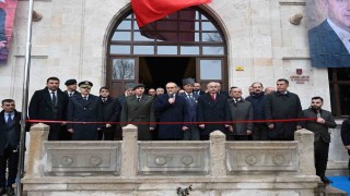 Depremde hasar alan Atatürk Evi yeniden hizmete girdi
