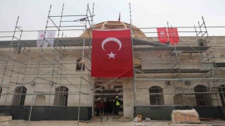 Depremde hasar alan Habib-i Neccar Camii, temmuzda ibadete açılacak