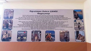 Depremin yıldönümünde Gördesli şehit öğretmene vefa