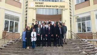 Din Öğretimi Genel Müdür Yardımcısı Özkandan Bayburt Anadolu İmam Hatip Lisesine ziyaret