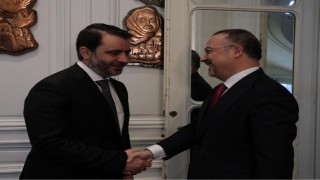 Dışişleri Bakan Yardımcısı Yılmaz, Suriyeli Bakan Şeybani ile görüştü