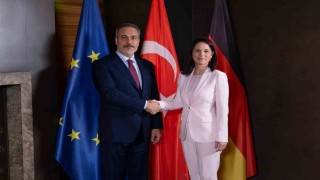 Dışişleri Bakanı Fidan, Alman mevkidaşı Baerbock ile görüştü