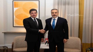 Dışişleri Bakanı Fidan, IKBY Başkanı Barzani ile görüştü