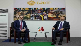 Dışişleri Bakanı Fidan, İrlandalı mevkidaşı Harris ile görüştü