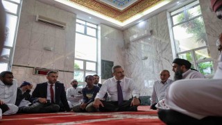 Dışişleri Bakanı Fidan, Nurul Hamidiye Camiini ziyaret etti
