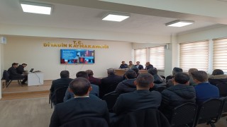 Diyadinde Okul Güvenliği ve tedbirleri toplantısı yapıldı