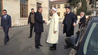 Diyanet İşleri Başkanı Prof. Dr. Ali Erbaş Kiliste