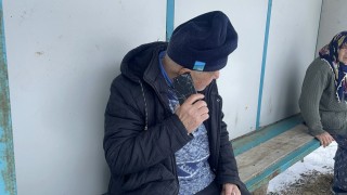 Dolmuş durağında ambulans bekledi