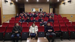 Düzce Belediyesi personeline iş güvenliği eğitimi