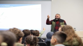 Düzce Üniversitesi sulak alanda bilimsel çalışma yapıyorlar