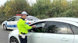 Düzcede 86 araç trafikten men edildi