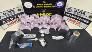Düzcede uyuşturucu tacirleri yakalandı
