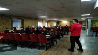 Düzcede yangın güvenliği eğitimleri sürüyor