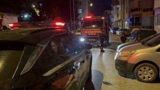 Edirnede baca yangını korkuttu