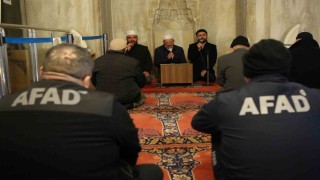 Edirnede depremde hayatını kaybedenler için mevlit okutuldu
