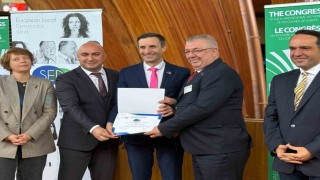 Edremit Belediyesine Avrupa Konseyinden Yerel Yönetim Ödülü