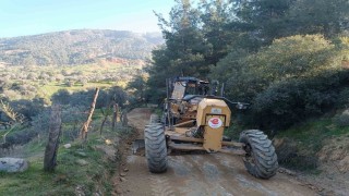 Efeler Belediyesi, Arazi Yollarını Güvenli Hale Getiriyor