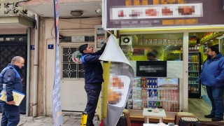 Efeler Belediyesi kent düzeni için denetimde