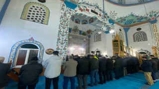 Efelerde vatandaşlar sabah namazında buluştu