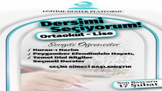 Eğitime Destek Platformundan gençlere seçmeli ders hatırlatması