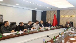 Elazığda altyapı koordinasyon toplantısı yapıldı