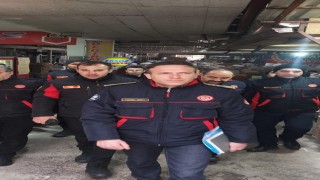 Elazığda itfaiye ekiplerinden denetim