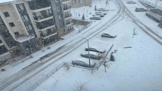 Elazığda kar yağışı etkisini sürdürüyor