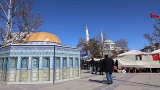Elazığda Kubbetüs Sahra maketi kuruldu