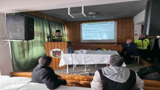 Elazığda okul servis şoförlerine bilgilendirme