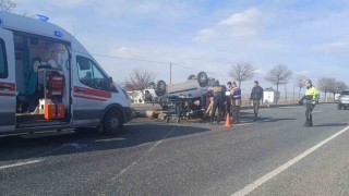 Elazığda trafik kazası: 1i ağır 4 yaralı