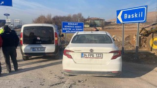 Elazığda trafik kazası: 2 yaralı