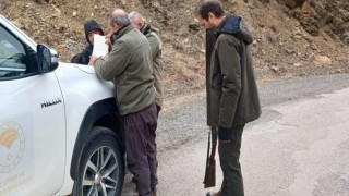 Elazığda yasa dışı avcılık yapan 7 kişiye idari ceza