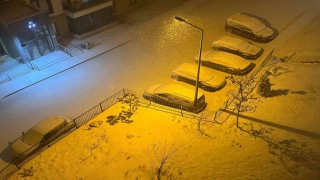 Elazığda yoğun kar yağışı başladı