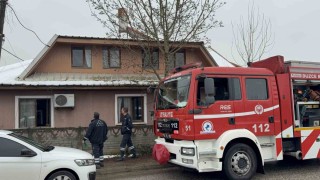 Elektrikli ısıtıcıdan çıkan duman itfaiye ekiplerini harekete geçirdi