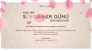 Elite World Van Otel Sevgililer Gününe hazır