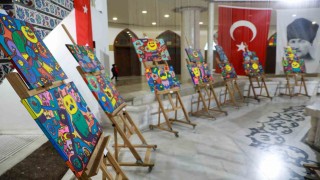 Engel tanımayan resim sergisi