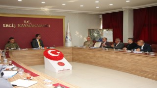 Ercişte El Yapımı Patlayıcılarlf Mücadele Toplantısı yapıldı