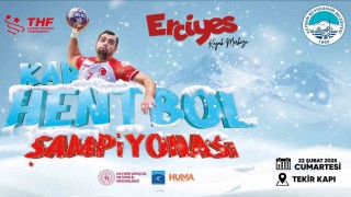 Erciyesten Türkiyede bir ilk daha: Kar Hentbol Şampiyonası