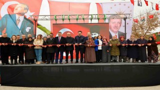 Ergene Esenler Mahallesine doğalgaz için ilk kazma vuruldu