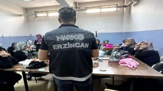 Erzincan Emniyetinden uyuşturucu ve bağımlılık farkındalığı
