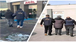 Erzincanda terör örgütü propagandası yapan 2 kişi tutuklandı