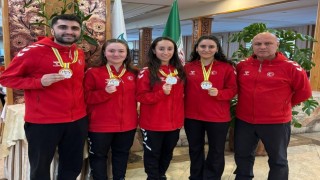 Erzincanlı sporcular İrandan madalya ile döndü