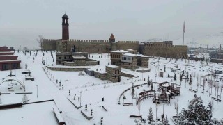 Erzurum için kuvvetli kar yağışı uyarısı