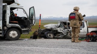 Erzurumda jandarma bölgesinde bir ayda 14 trafik kazası